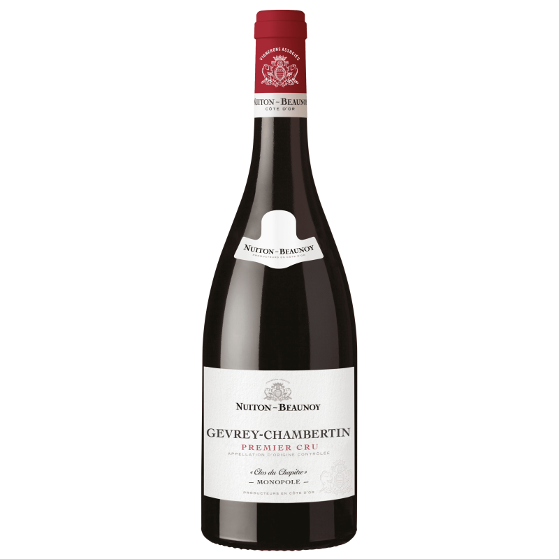 GEVREY-CHAMBERTIN 1ER CRU 2018 Clos du Chapitre Nuiton-Beaunoy 75cl - 1 GEVREY-CHAMBERTIN 1ER CRU 2018 Clos du Chapitre Nuiton-Beaunoy 75cl - 1